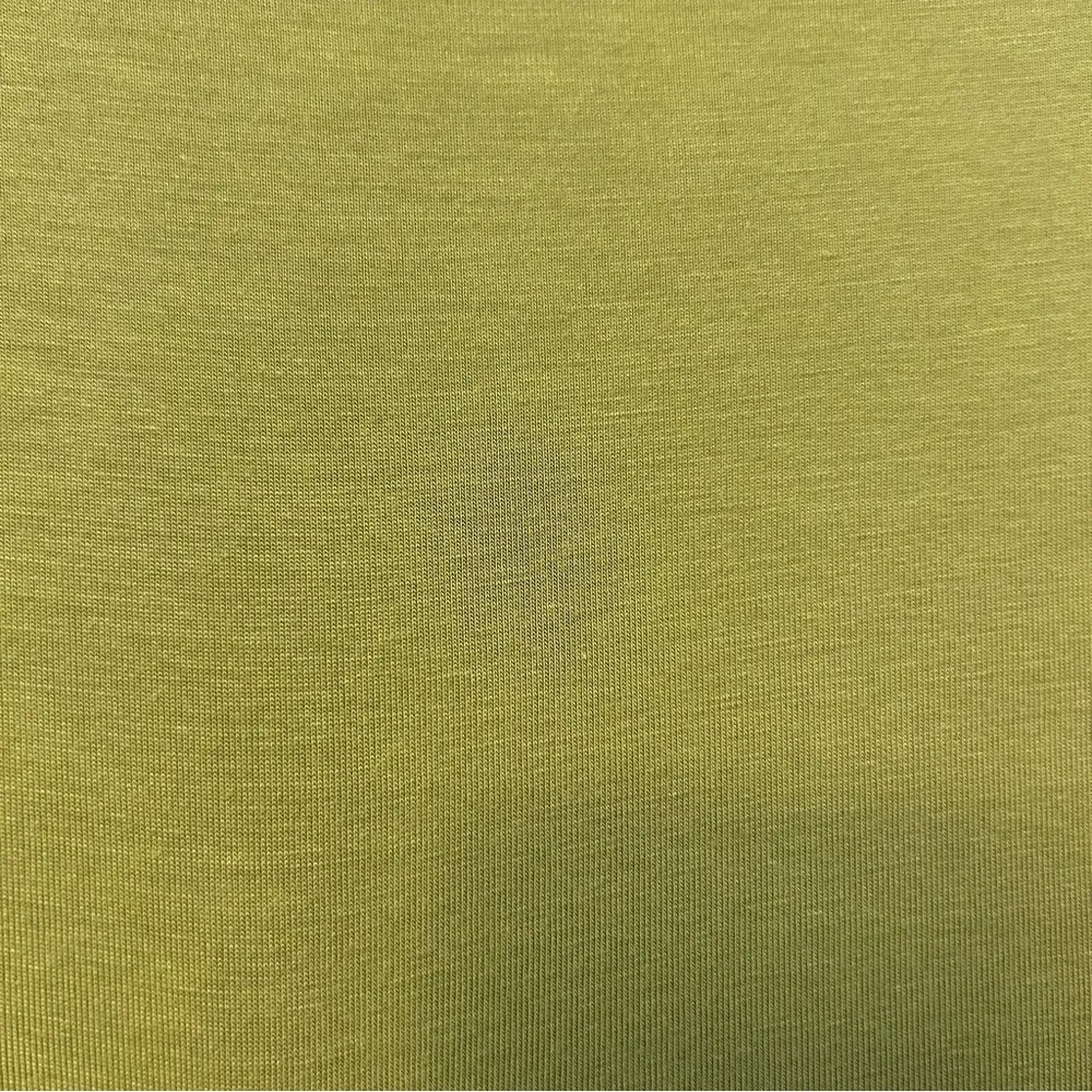 Soft Surroundings rachel ruched jersey knit top in green chartreuse color large - Image 11