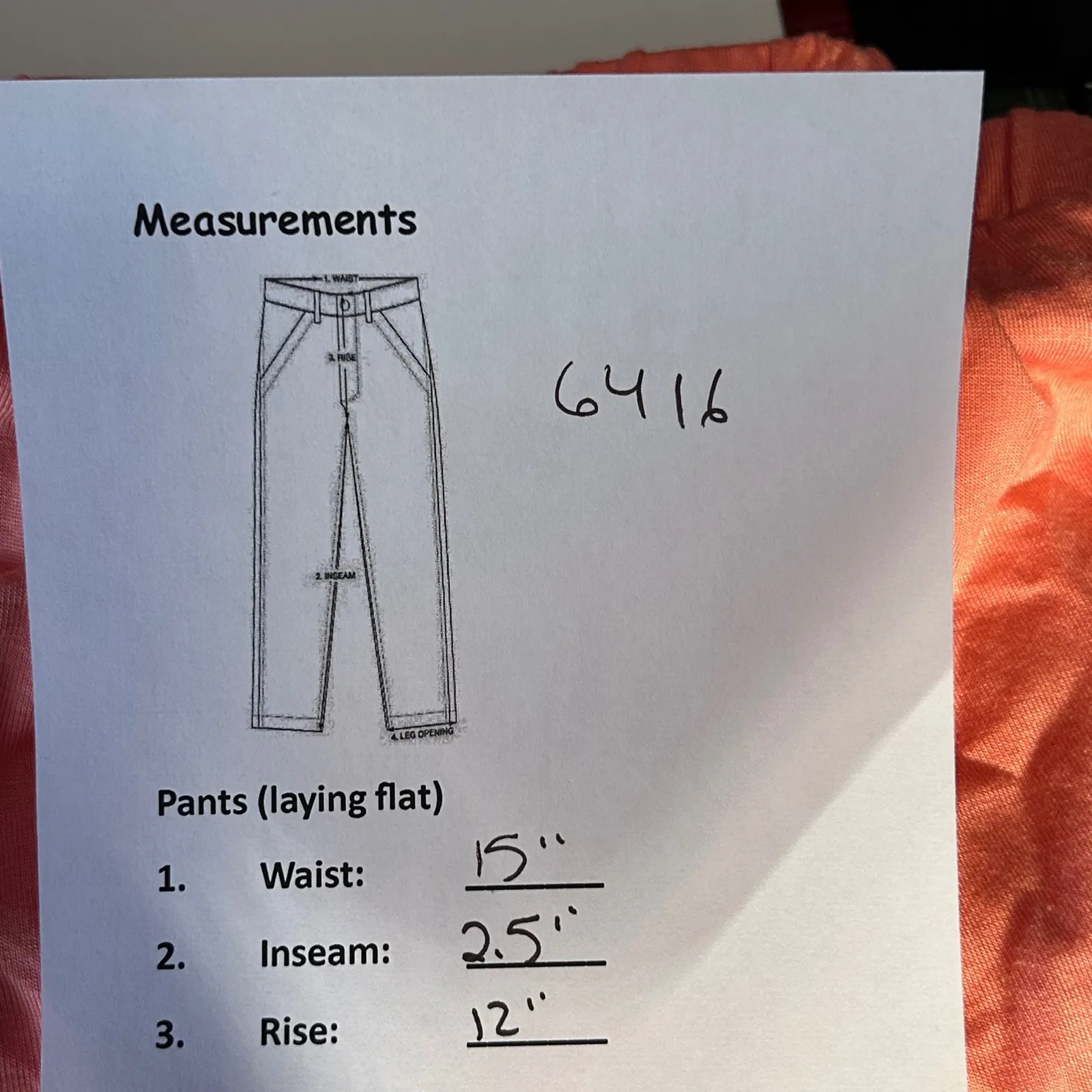 Honeydew Intimates Coral Button Fly Pajama Sleep Shorts Women's Size L Orange Size L - Image 5