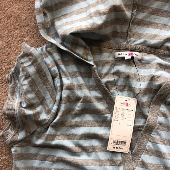Long shirt with tag bought in‎ Korea Blue - Image 2