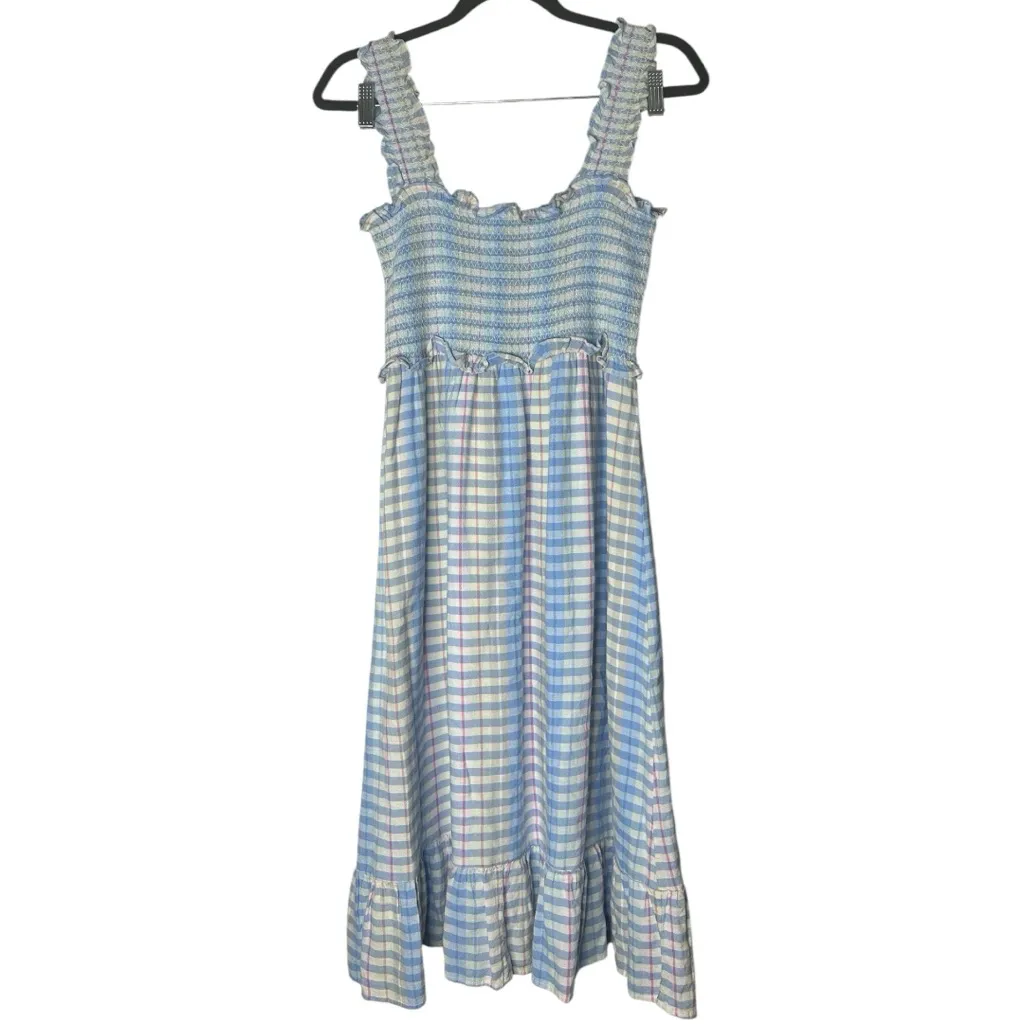 Rails Rumi Smocked-Bodice Midi Dress Multicolored Size Medium - Image 10