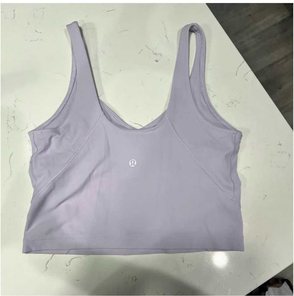 Lilac Smoke Lululemon Align Tank Top - Image 2