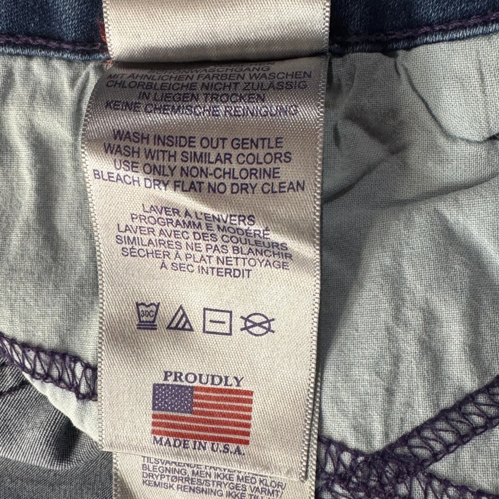 NYDJ SZ 20W Alina Legging Jeans Hi-Rise Pockets Medium Wash Stretch Zip-Fly Blue - Image 10