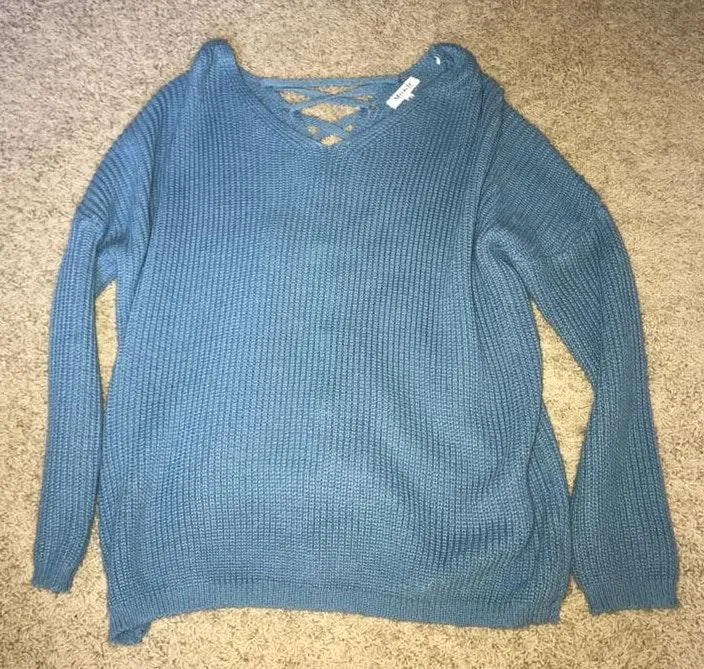 Miracle USA Miracle Blue Sweater  - Image 3