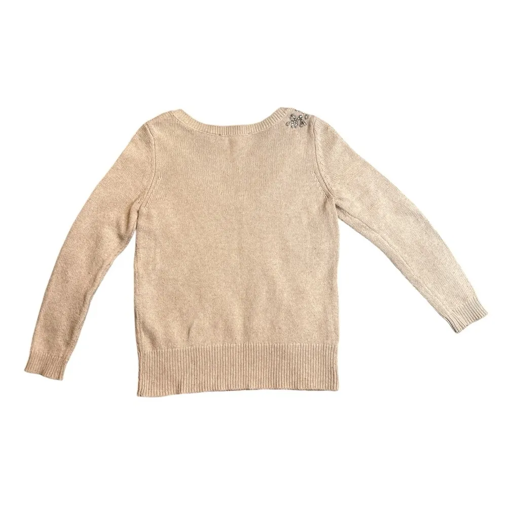 white house black market cream Sweater - Image 5