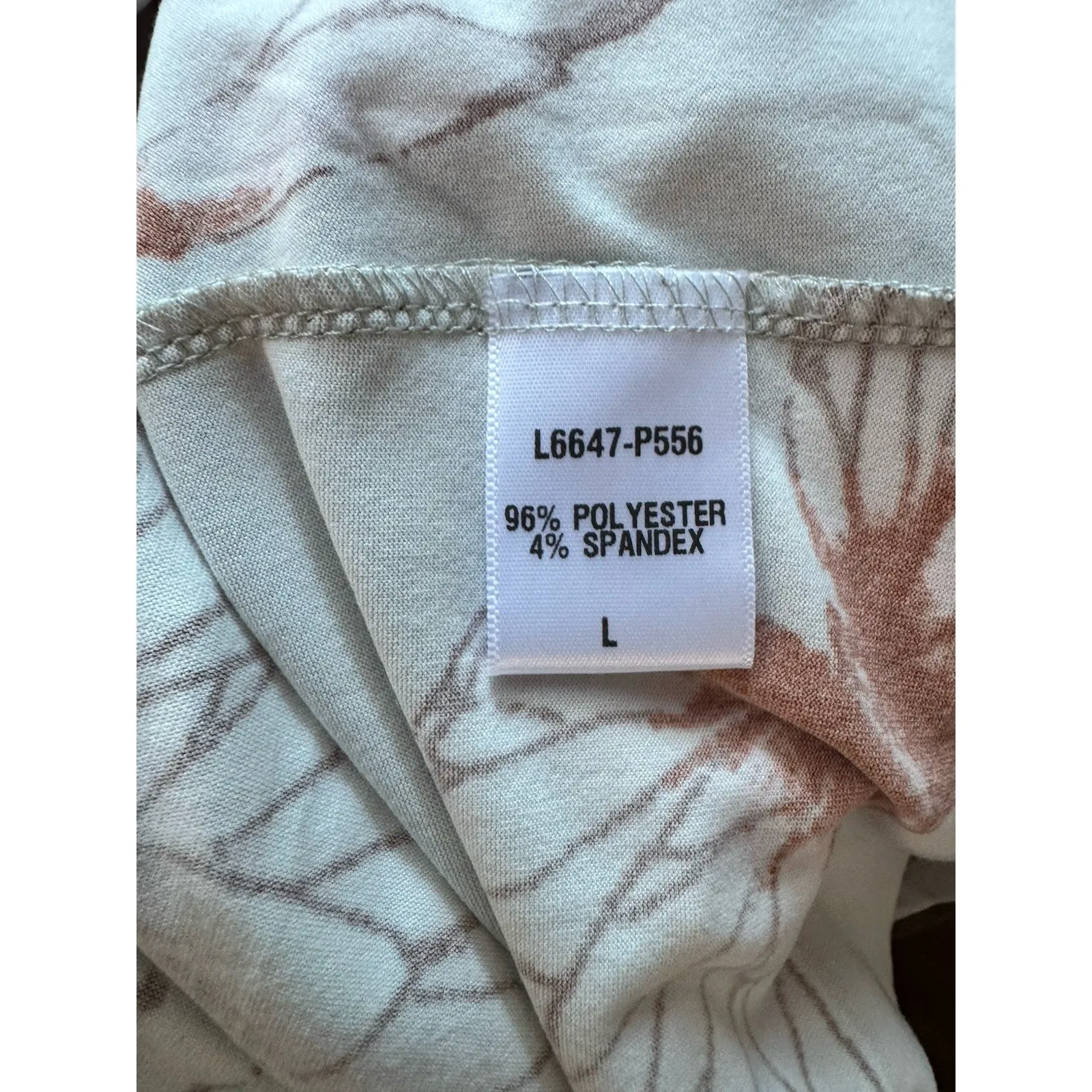 Earthbound Trading Co Butterfly Print Empire Waist Knit Dress Size Large - Image 7