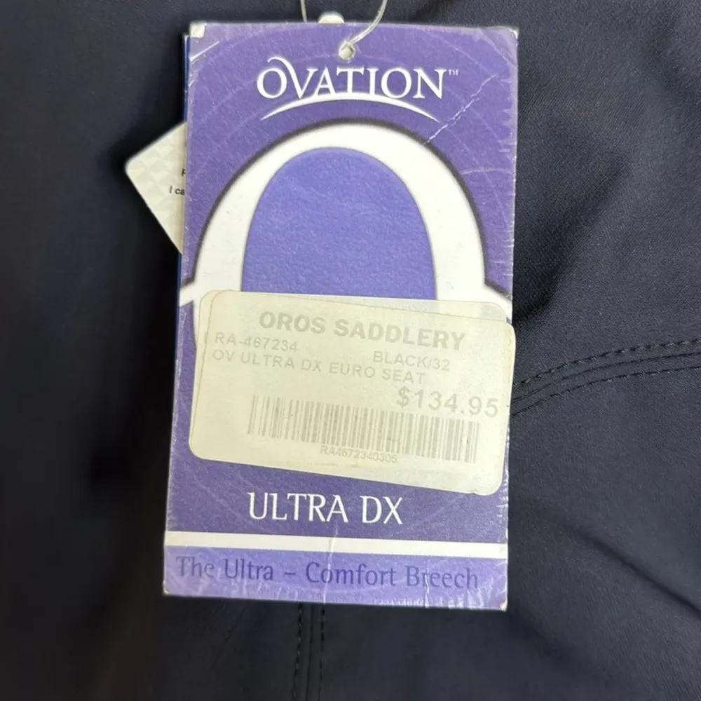 Ovation breeches dri lex ladies navy blue riding pants size 32 R - Image 11