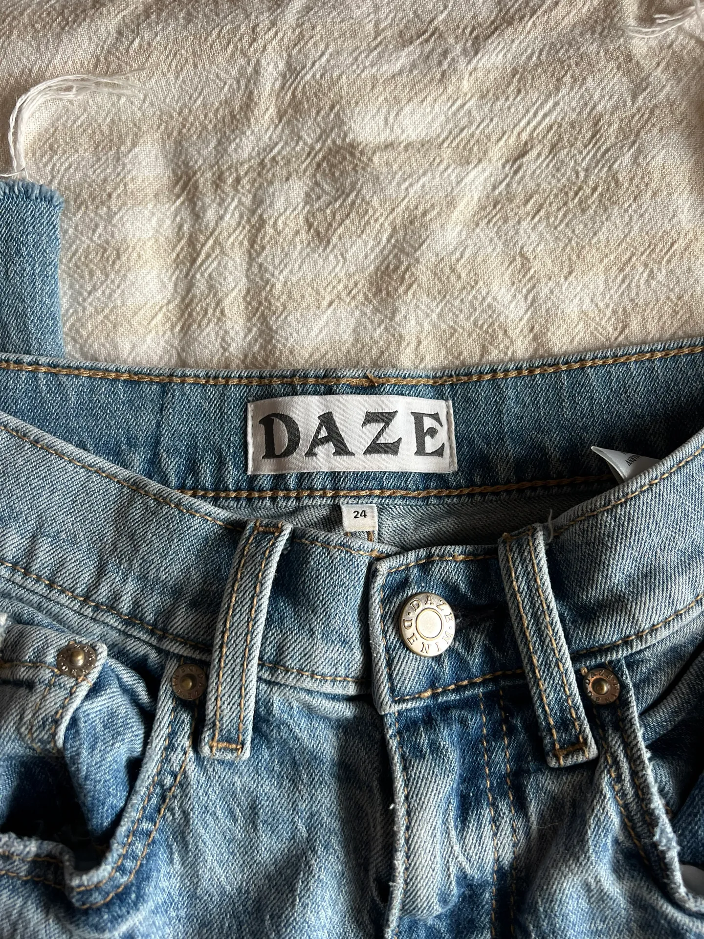 Denim Jeans Size 24 - Image 4