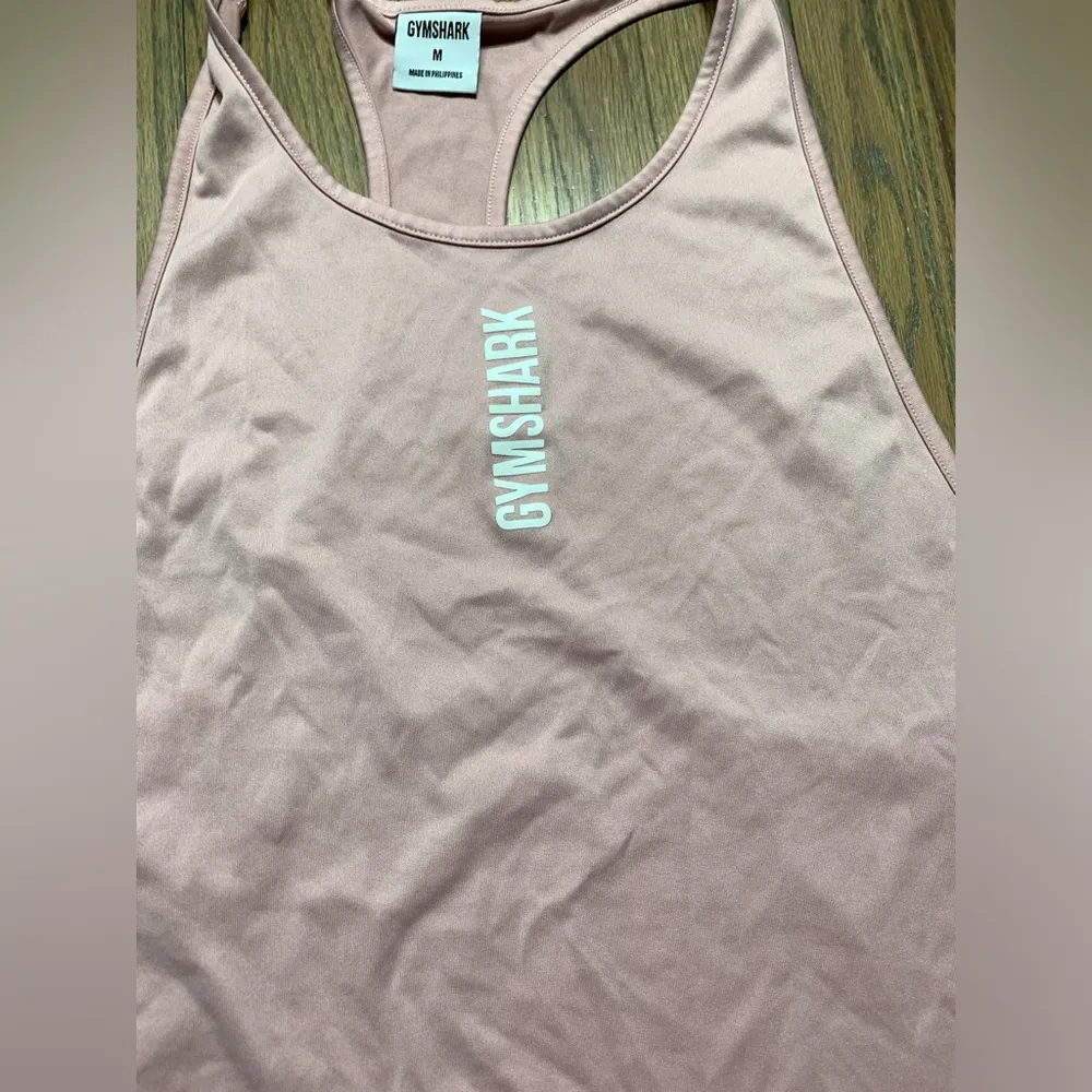 Gymshark pink tank medium - Image 2