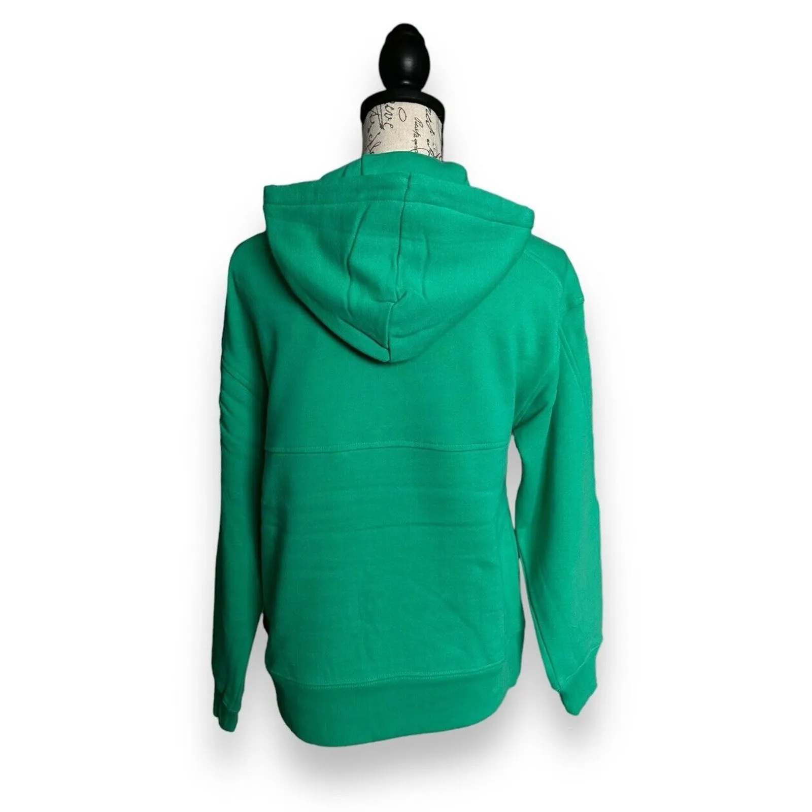 New Everlane Mint Green Organic Cotton Hoodie XS - Image 4