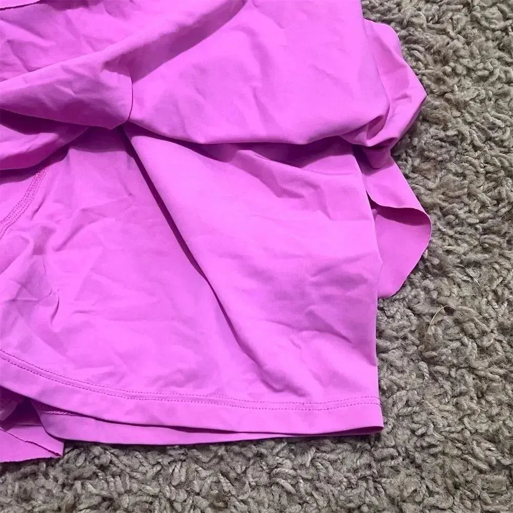 Y2K Women's Pink Yoga Athletic Skort Size S Running Yoga Tennis Casual - Image 4