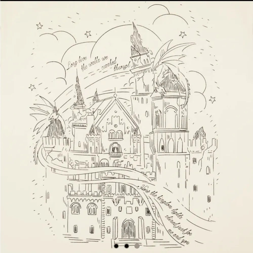 Speak Now TV Long Live How The Kingdom Lights Shined Cream Baby Tee - Image 3