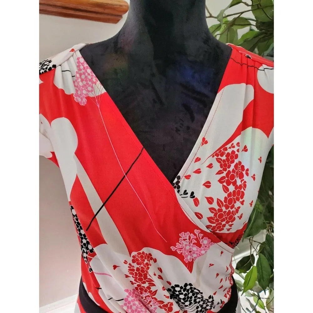 NewYork Co. Women Multicolor Polyester V - Image 5