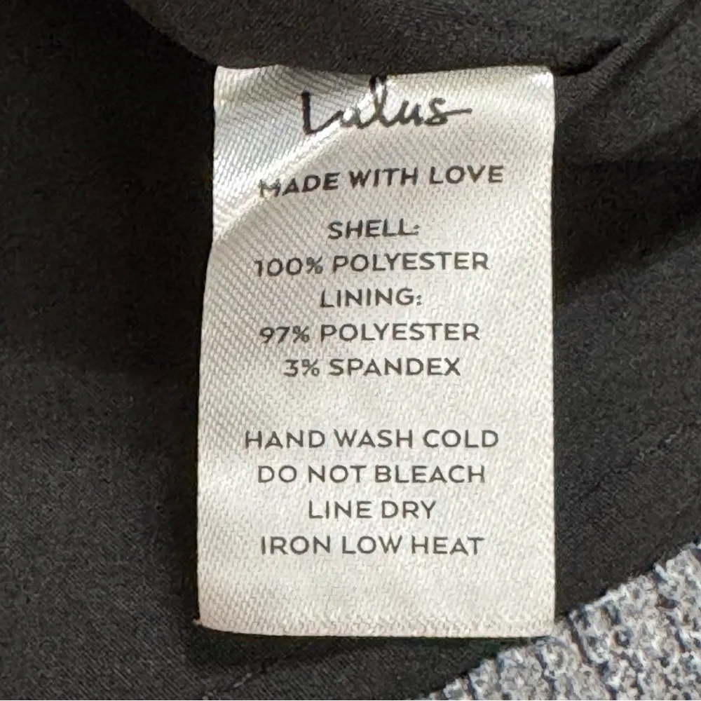 Lulus Nobody But You Textured Miniskirt Black Size M - Image 9