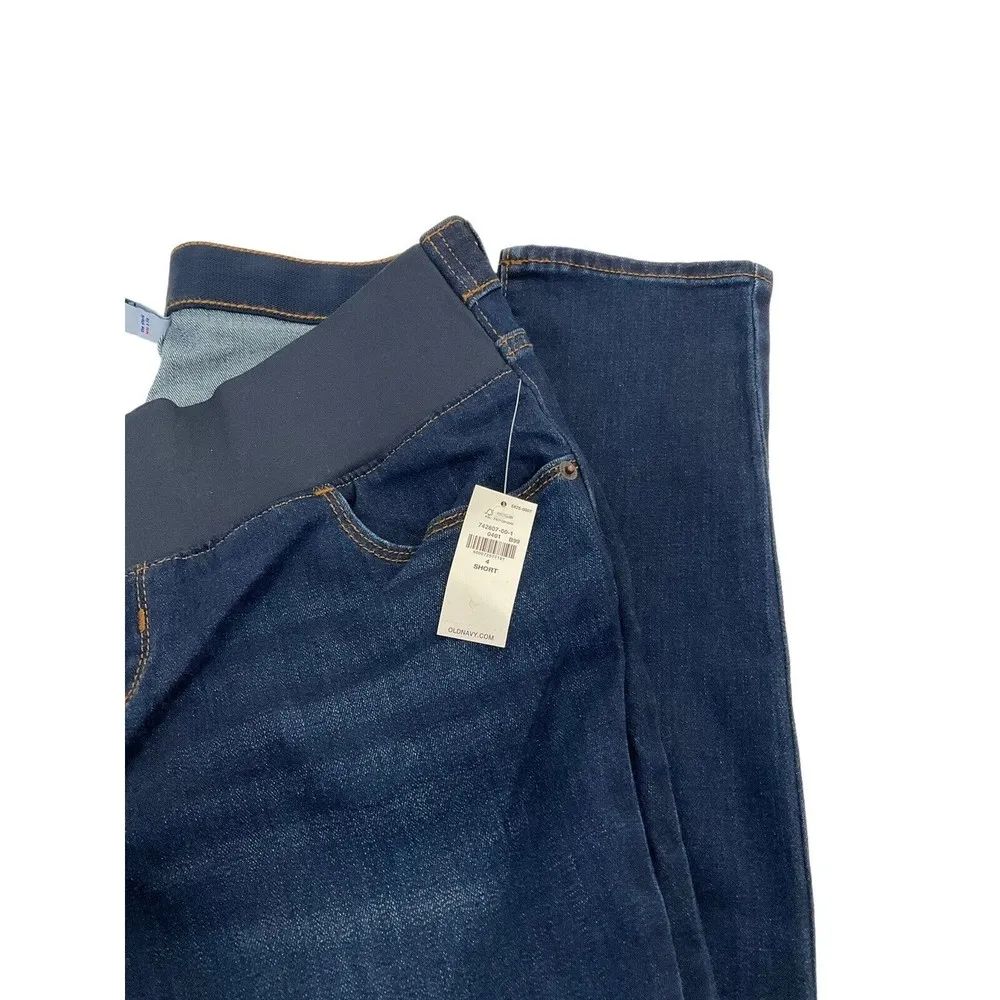 Old Navy Maternity Size 4 Short Front Low-Panel Pop Icon Skinny Jeans Pants #G2 - Image 6
