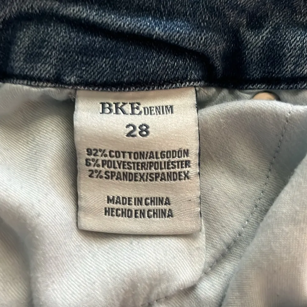 BKE Victoria Universal Fit Mid Rise Ankle Skinny Size 28 - Image 11