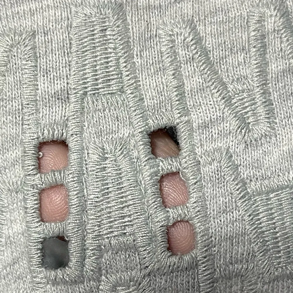 Old Navy Heather Gray Sweatshirt Material Sleeveless Dress Medium - Image 9