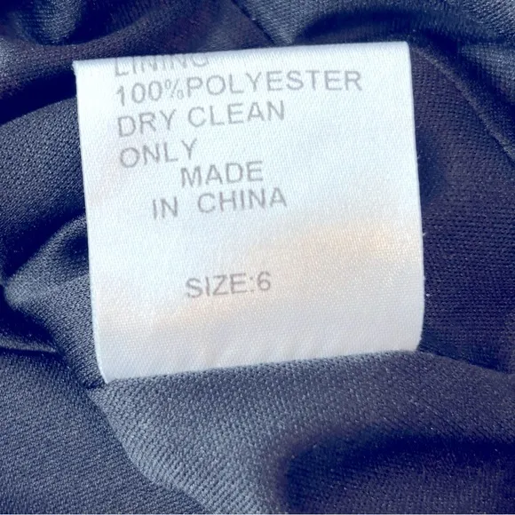 Tadashi‎ Collection Off The Shoulder Silk Black & White Layered Top Size 6 - Image 9