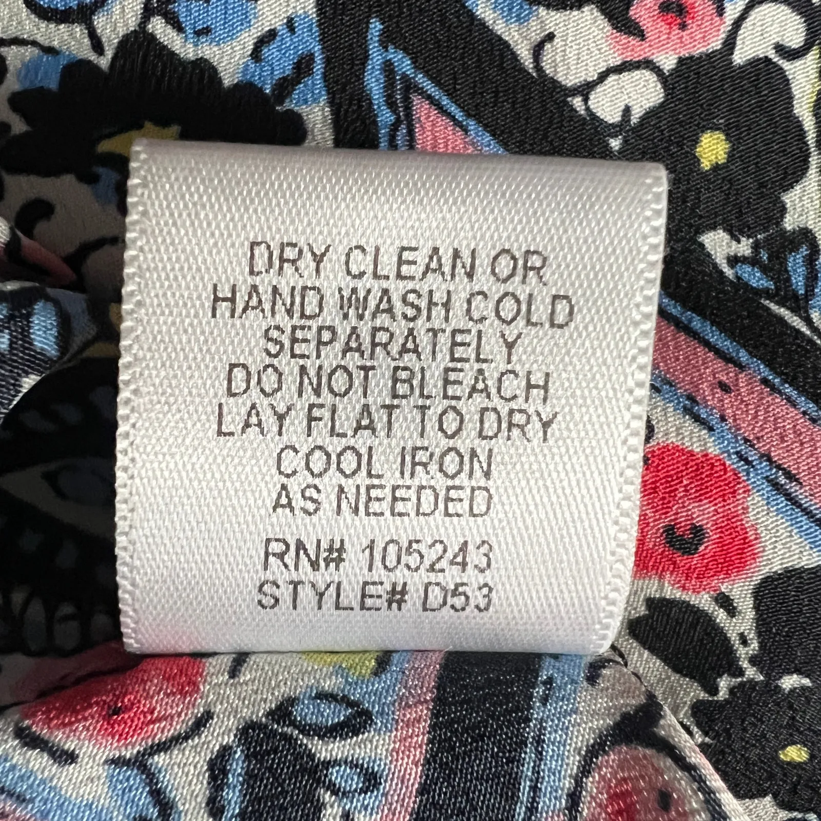 H.i.p. Y2K Multicolor Floral Scoop Neck Top Size Medium - Image 7