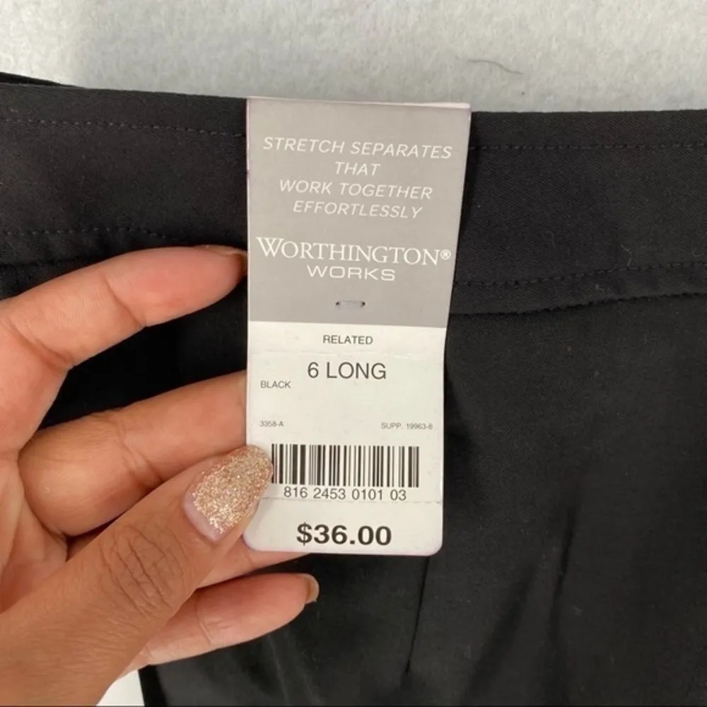 Worthington  Long Stretch‎ Bootcut Pant - Image 7