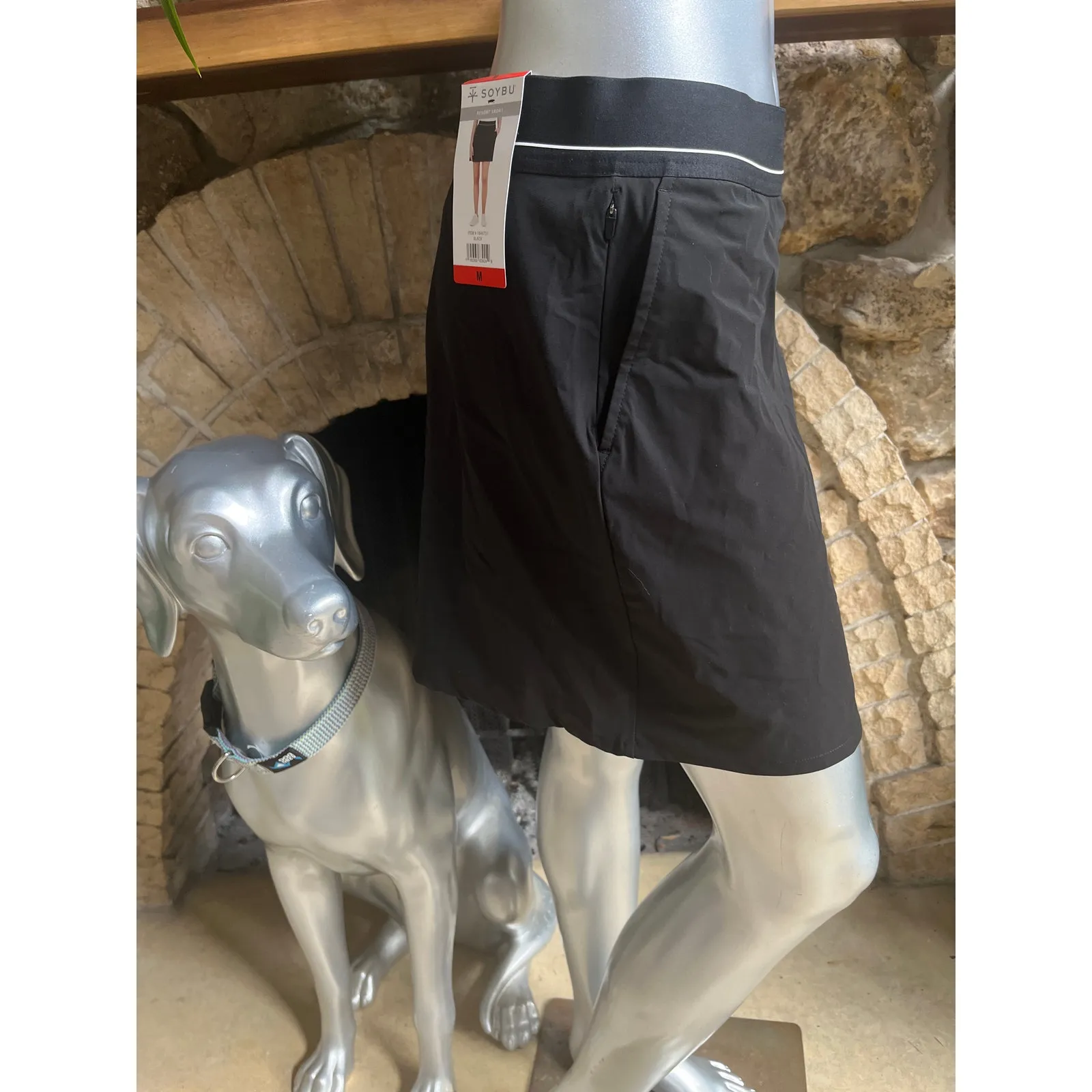 NEW Soybu Resort Black Skirt Skort Women's Size Large - Image 2