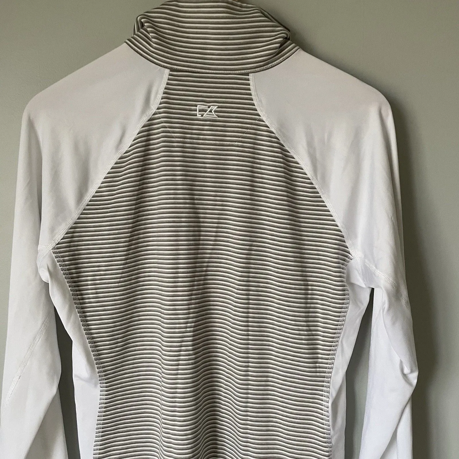 Cutter & Buck DryTec Forge Women's Detroit Lions Half Zip Athletic Top Size M - Image 7