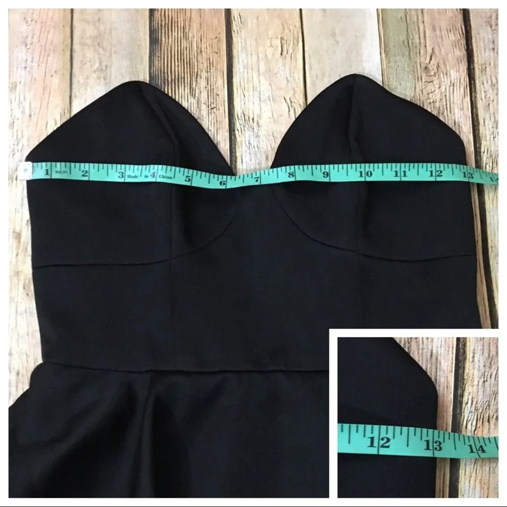 NWT Keepsake the Label Stolen Hearts Peplum Dress - Image 4