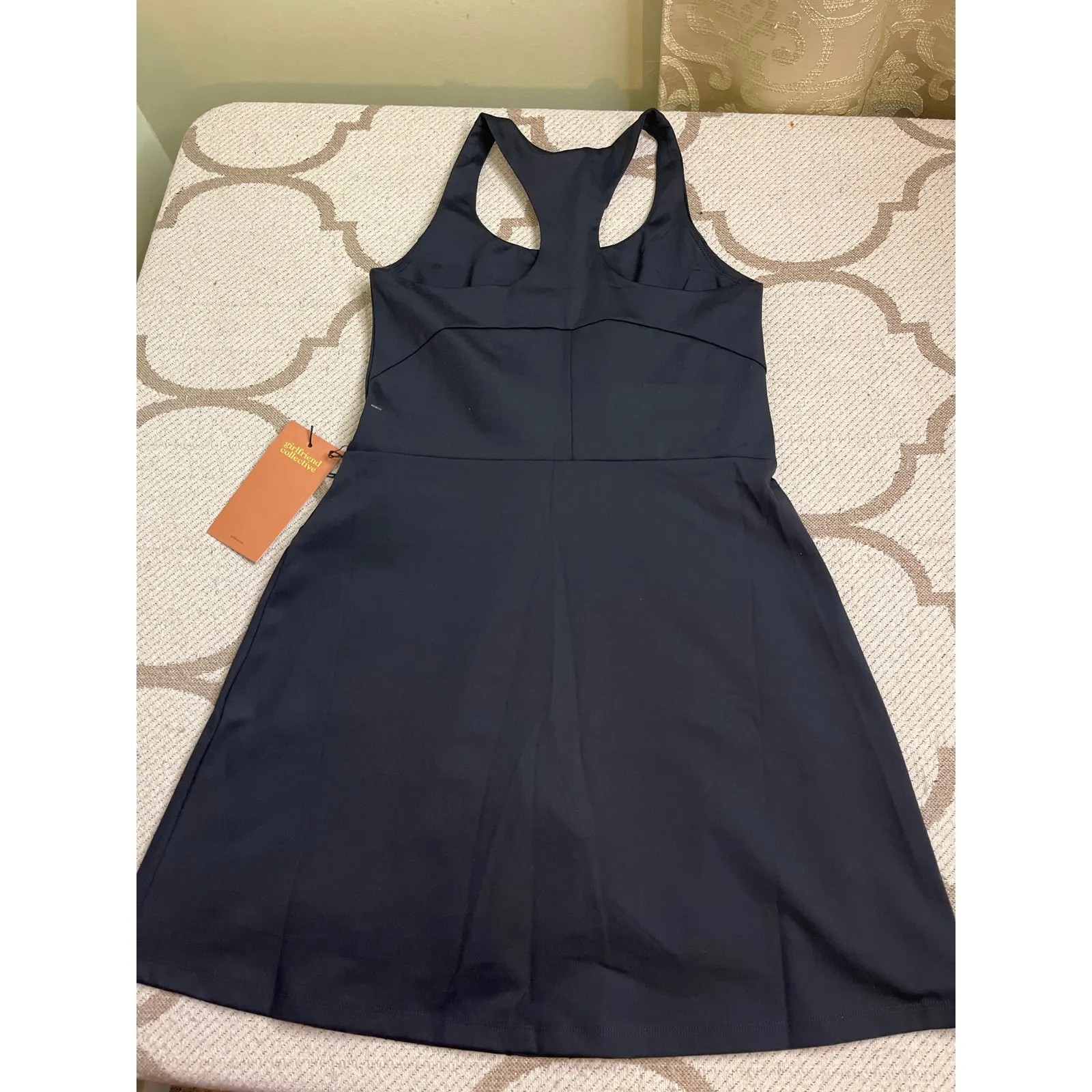 Girlfriend Collective Paloma Racerback active tennis mini dress, size medium - Image 11
