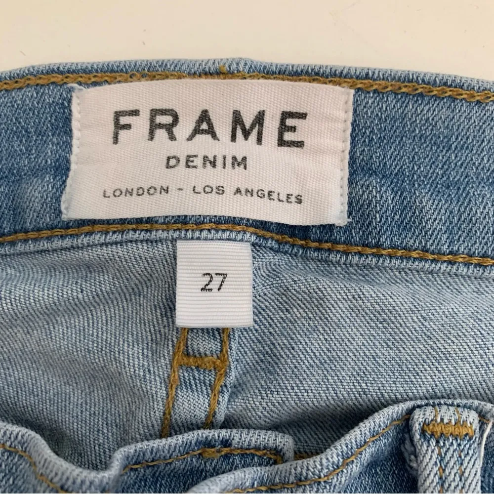 Frame Le Skinny De Jeanne Distressed Miramonte Wash Jeans Size 27 - Image 2
