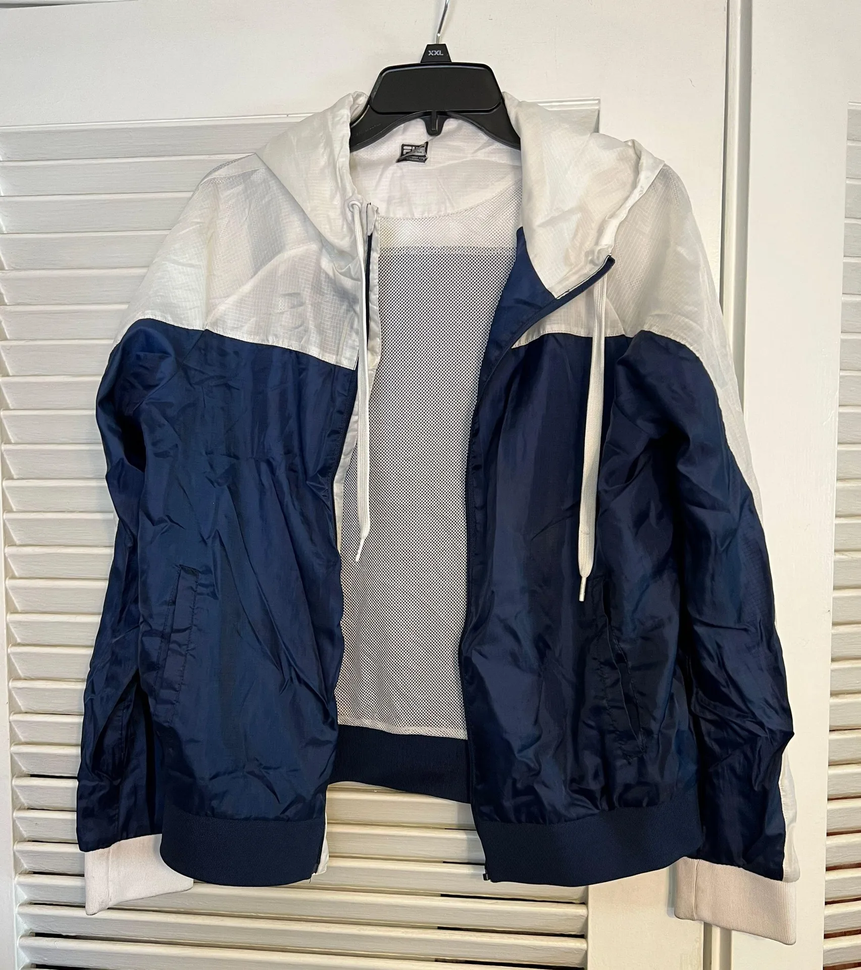 Large Wind Breaker Joggers Hood Jacket - Image 2