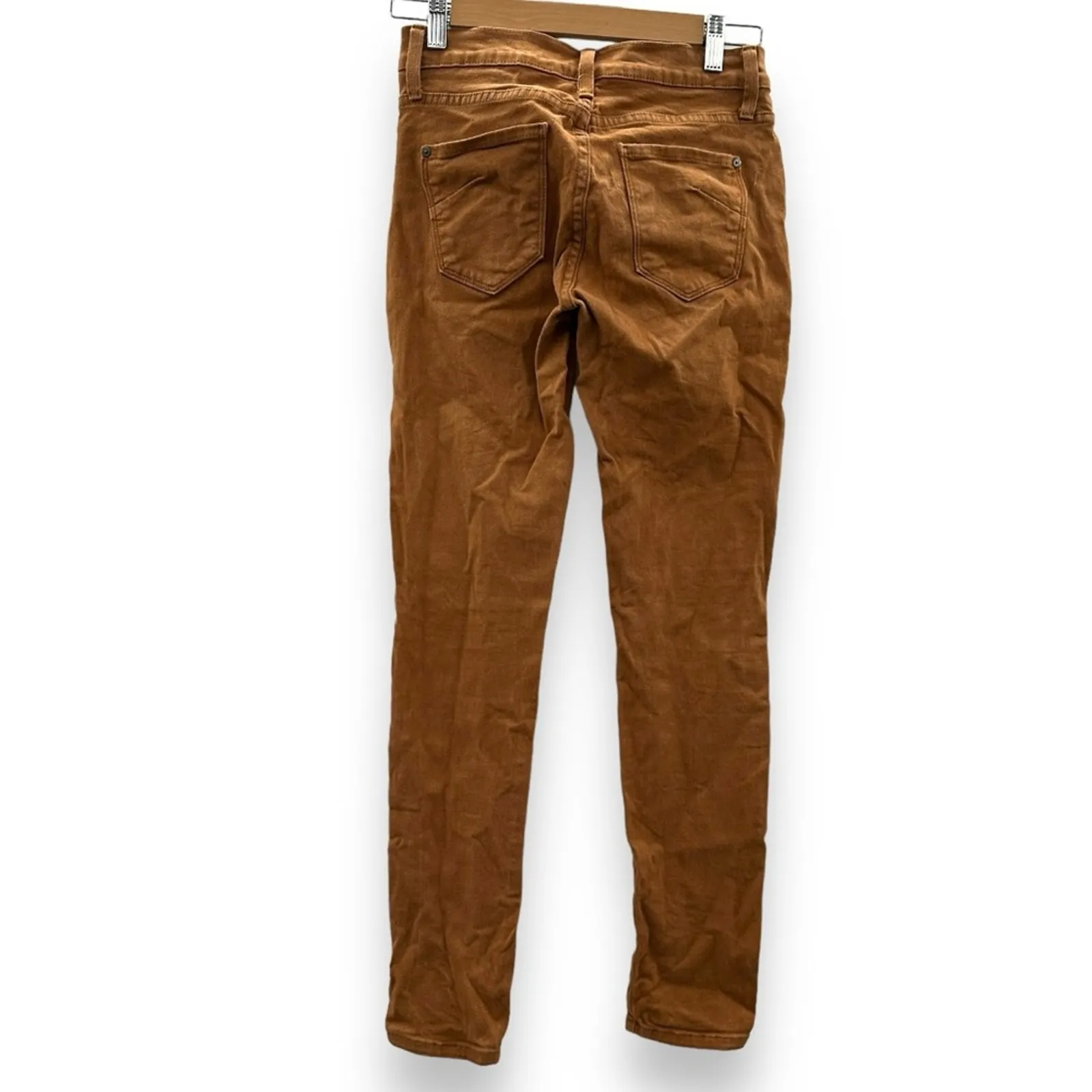 James Jeans James Twiggy Tan Low Rise‎ Skinny Jeans Sz 26 - Image 4