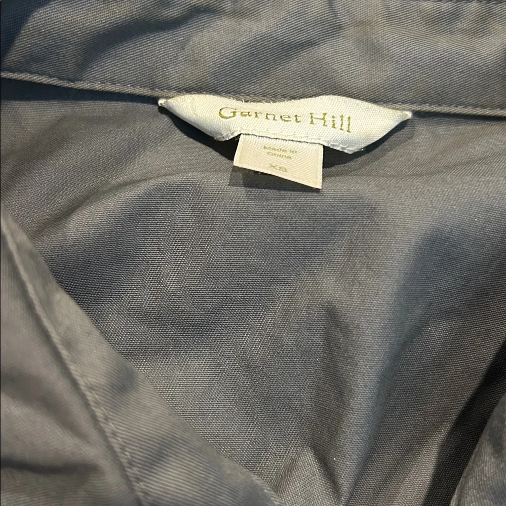 GARNET HILL gray trench - Image 6