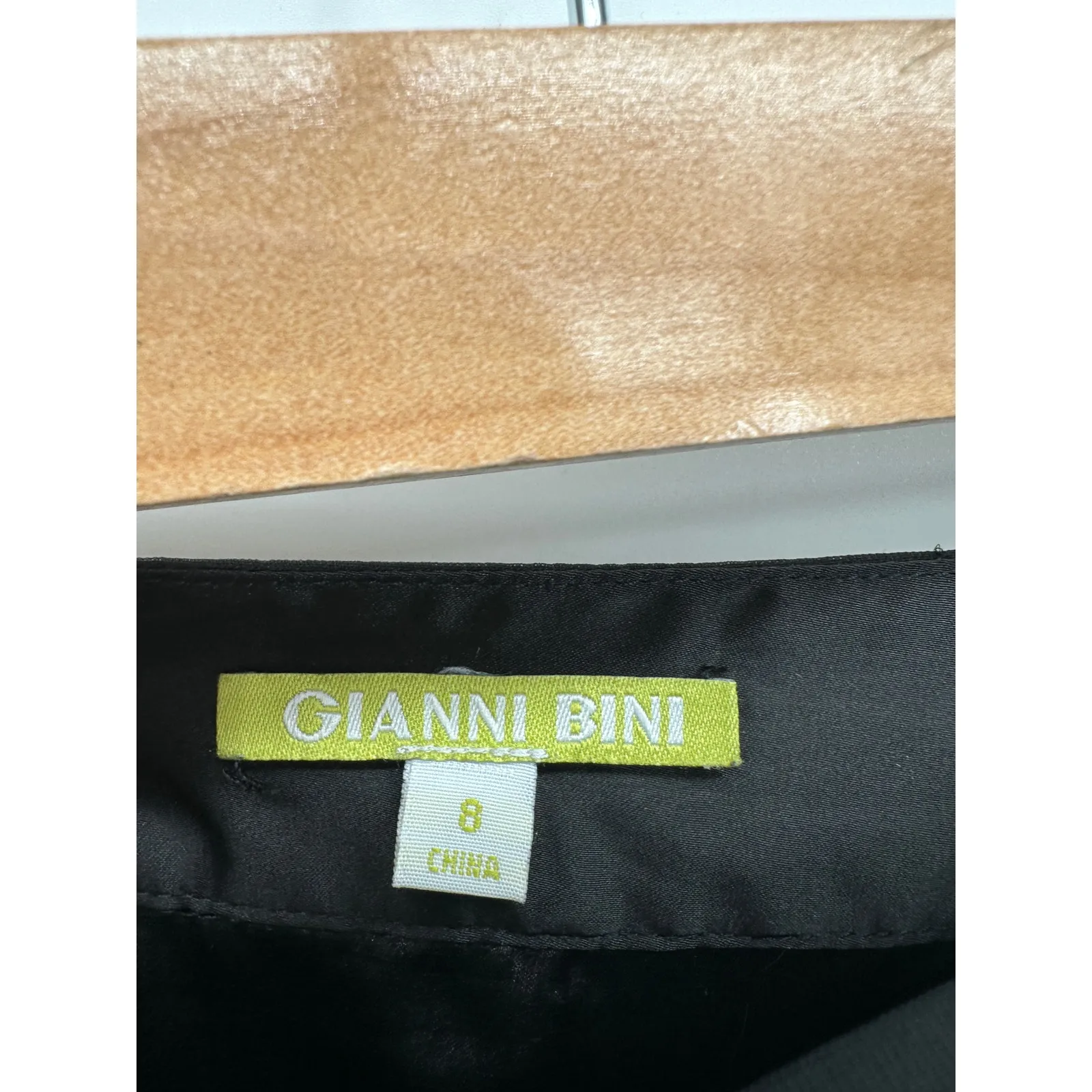 Gianni Bini Womens Black Floral Midi Skirt Size 8 Ruffle Grunge Fairy Whimsigoth - Image 6