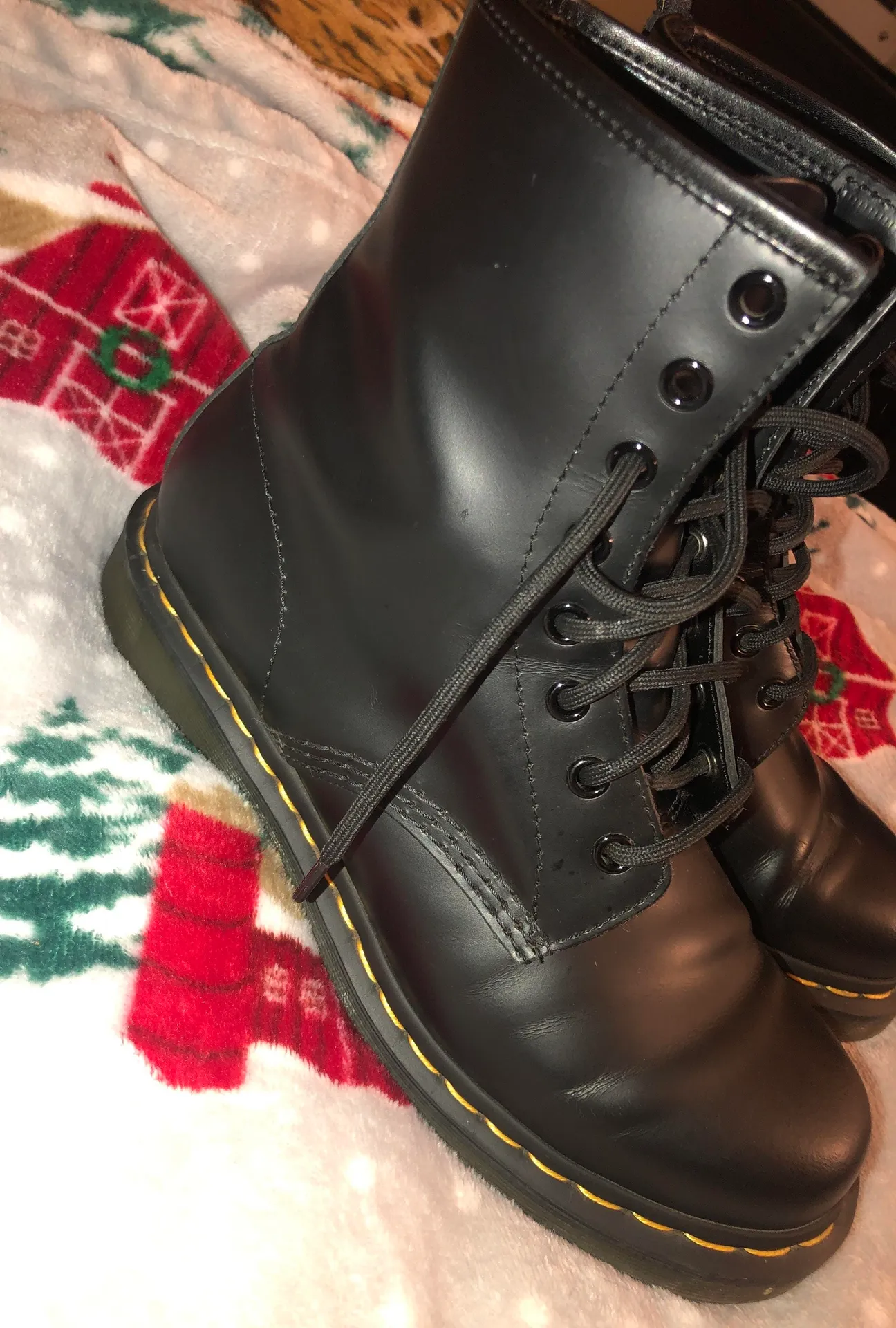 Dr. Martens Black Doc Marten Boots - Image 2