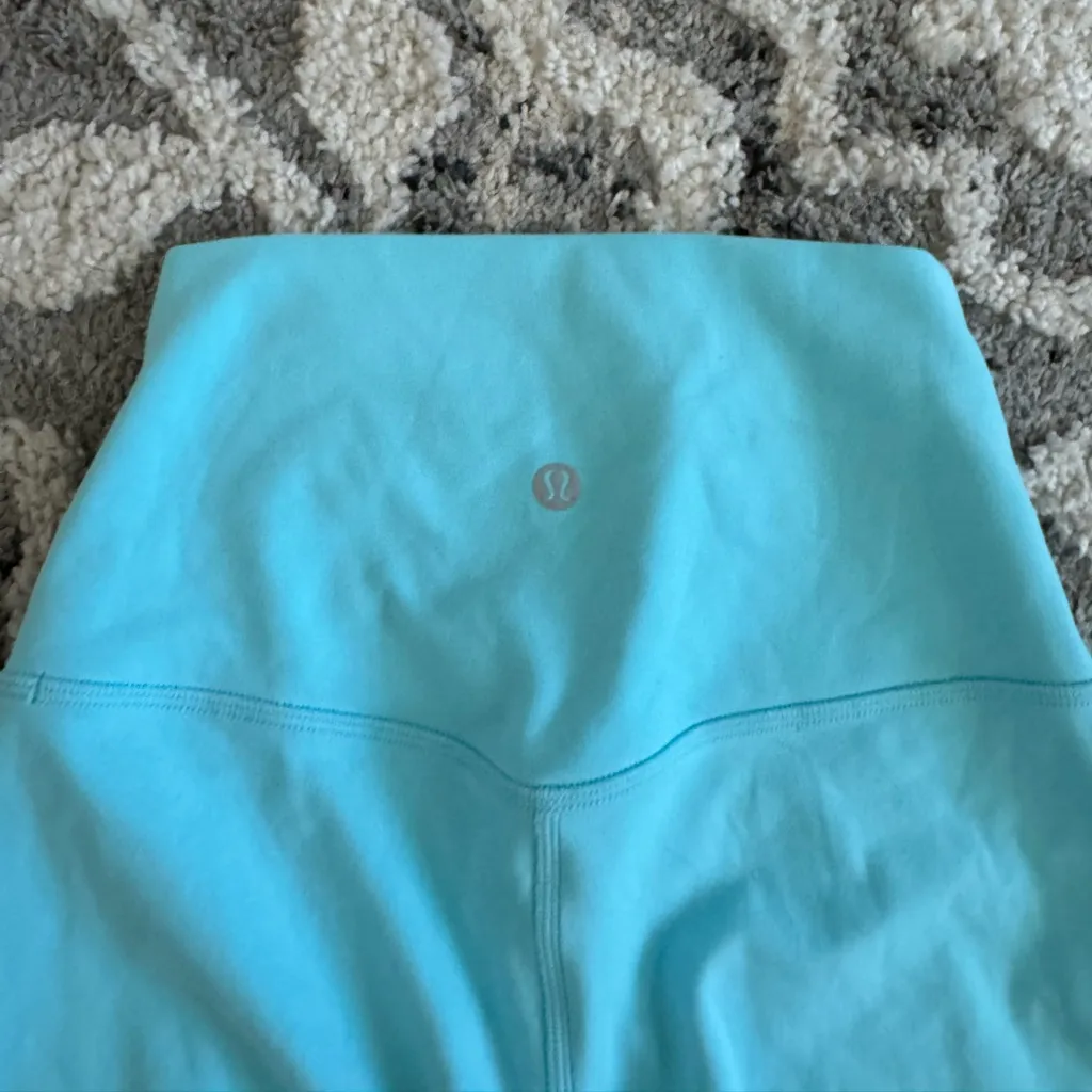 Lululemon  Cyan Double lined Align leggings⭐️ - Image 4