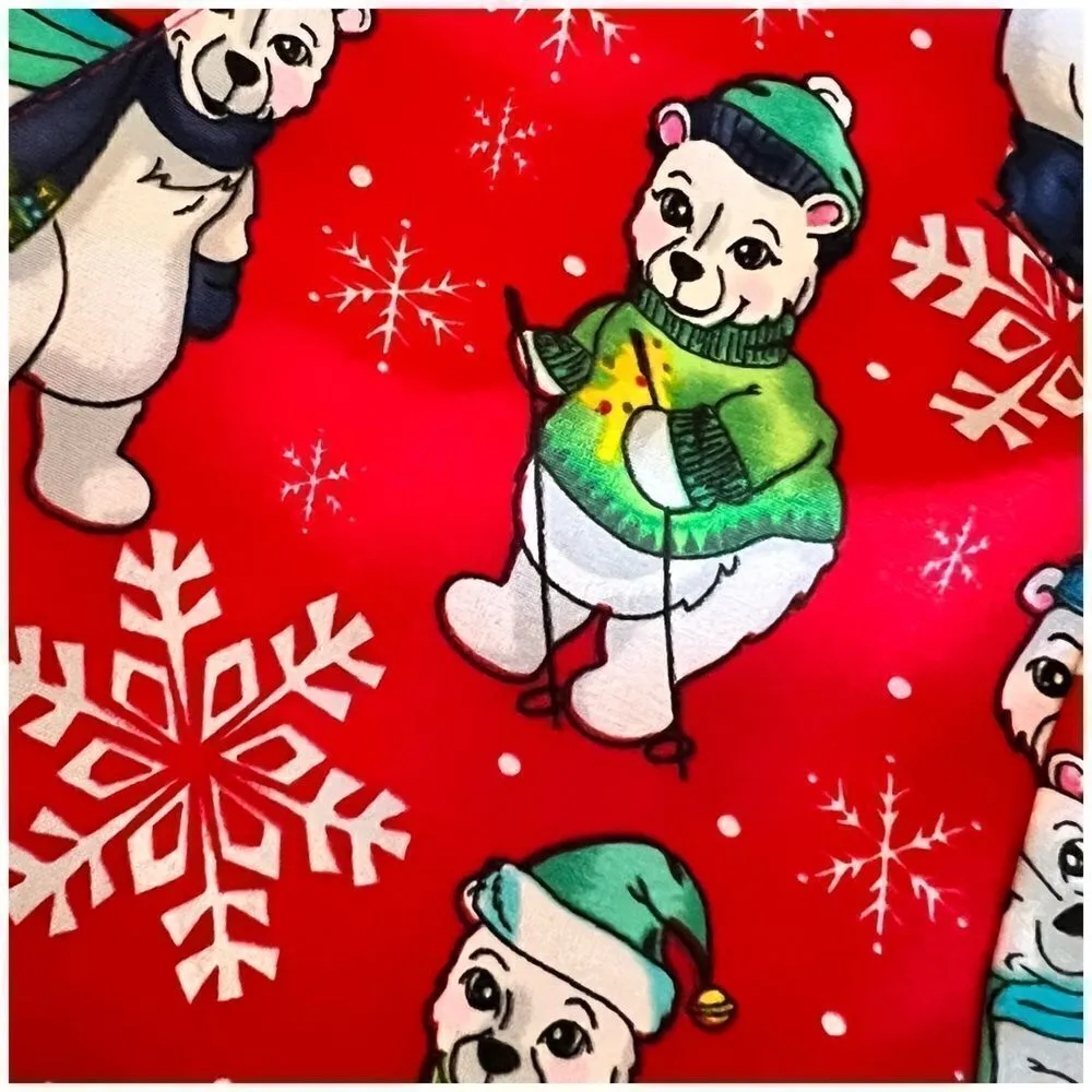 NEW Med Couture Christmas Holiday Scrub Top - Image 6