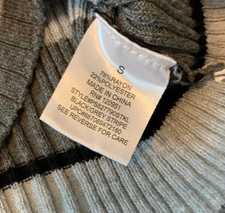 Bodycon Striped Sweater - Image 4