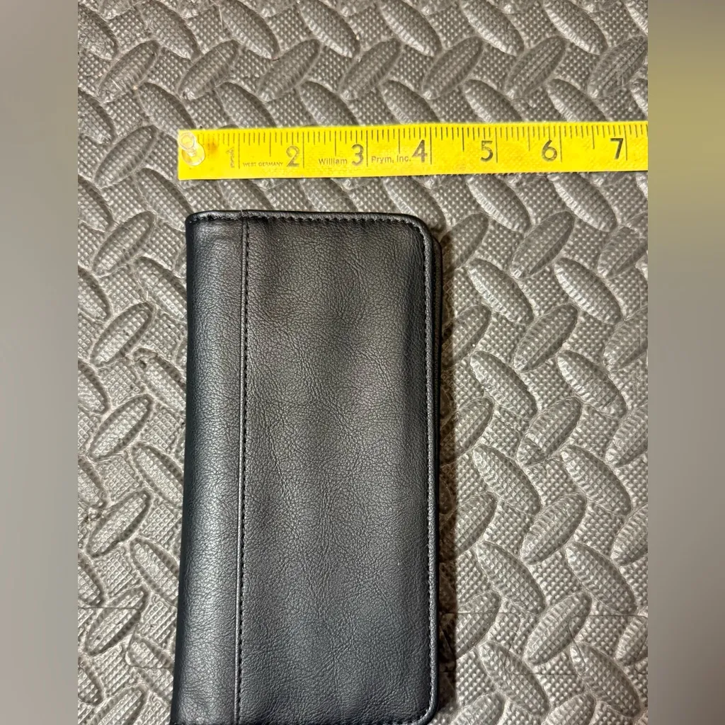 Origami Owl Black Vegan Leather Wallet - Image 4