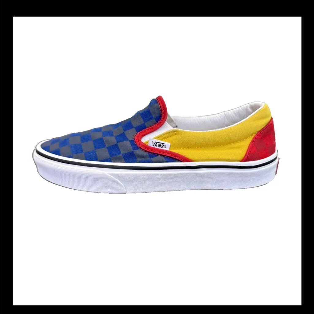 Vans OTW Classic Slip On Rally Sneakers Checkerboard Womens 7.5 Men 6 Skate Shoe - Image 3