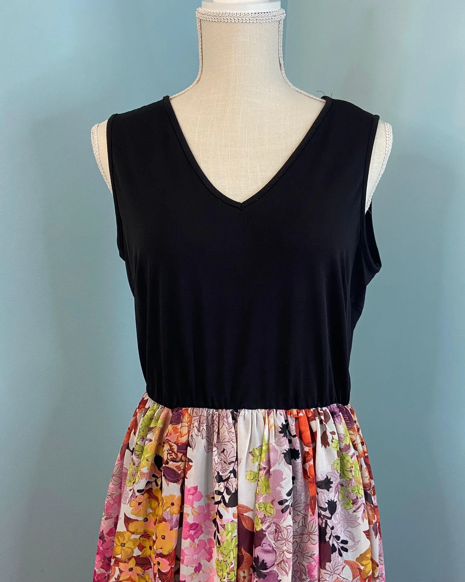 ECI Beige by  Floral maxi dress - Image 3