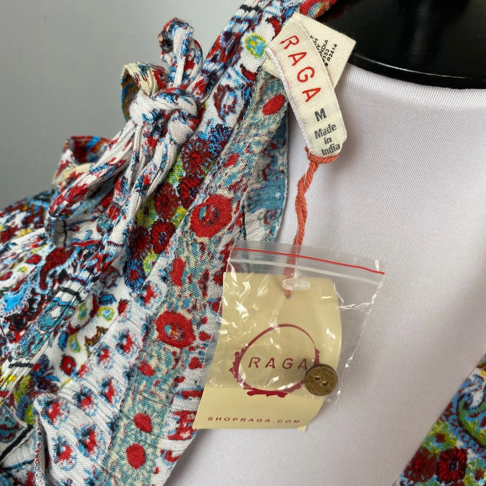 Anthropologie Raga Riviera Vibe Deep V Halter Maxi Dress Medium - Image 11