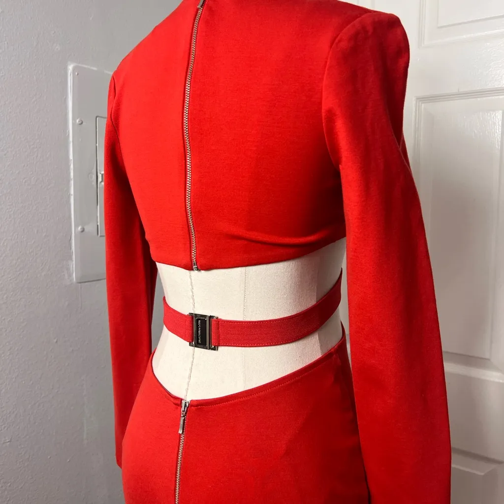 BEC & BRIDGE Red Trixie Mini Dress - Image 7