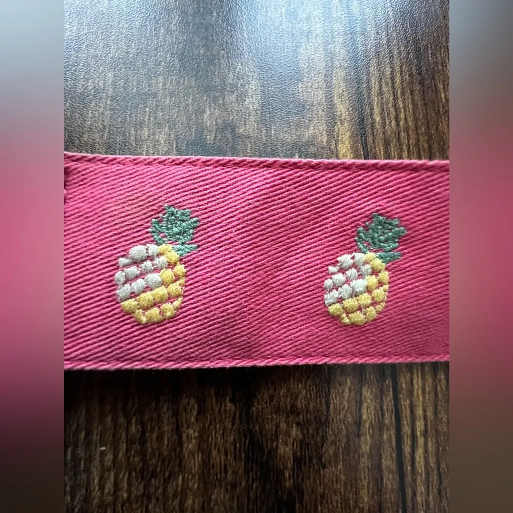 J.Crew  | unisex pineapple ribbon belt. Size: M/L - Image 3