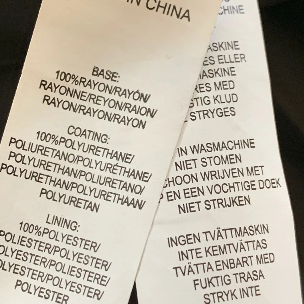 JustFab Moto Jacket Black Faux Leather Zipper Accents Bomber Jacket Size Medium - Image 6