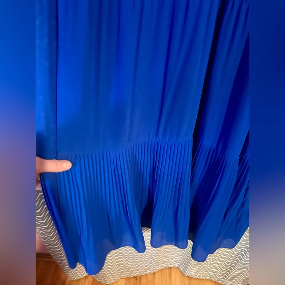 Alex Marie | Cobalt Blue Tiered Maxi Dress, Size 14 - Image 7