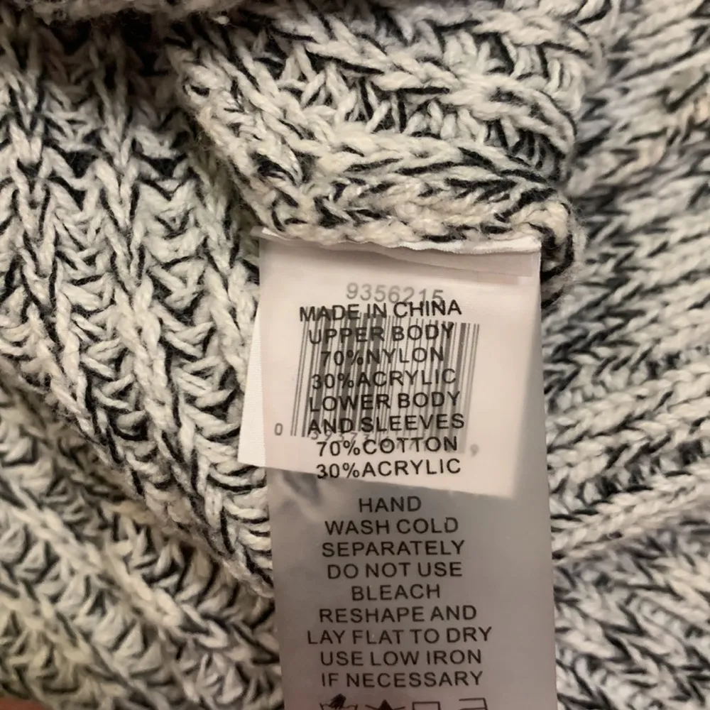 Vince Camuto eyelash and shaker knit colorblock pullover sweater M - Image 7