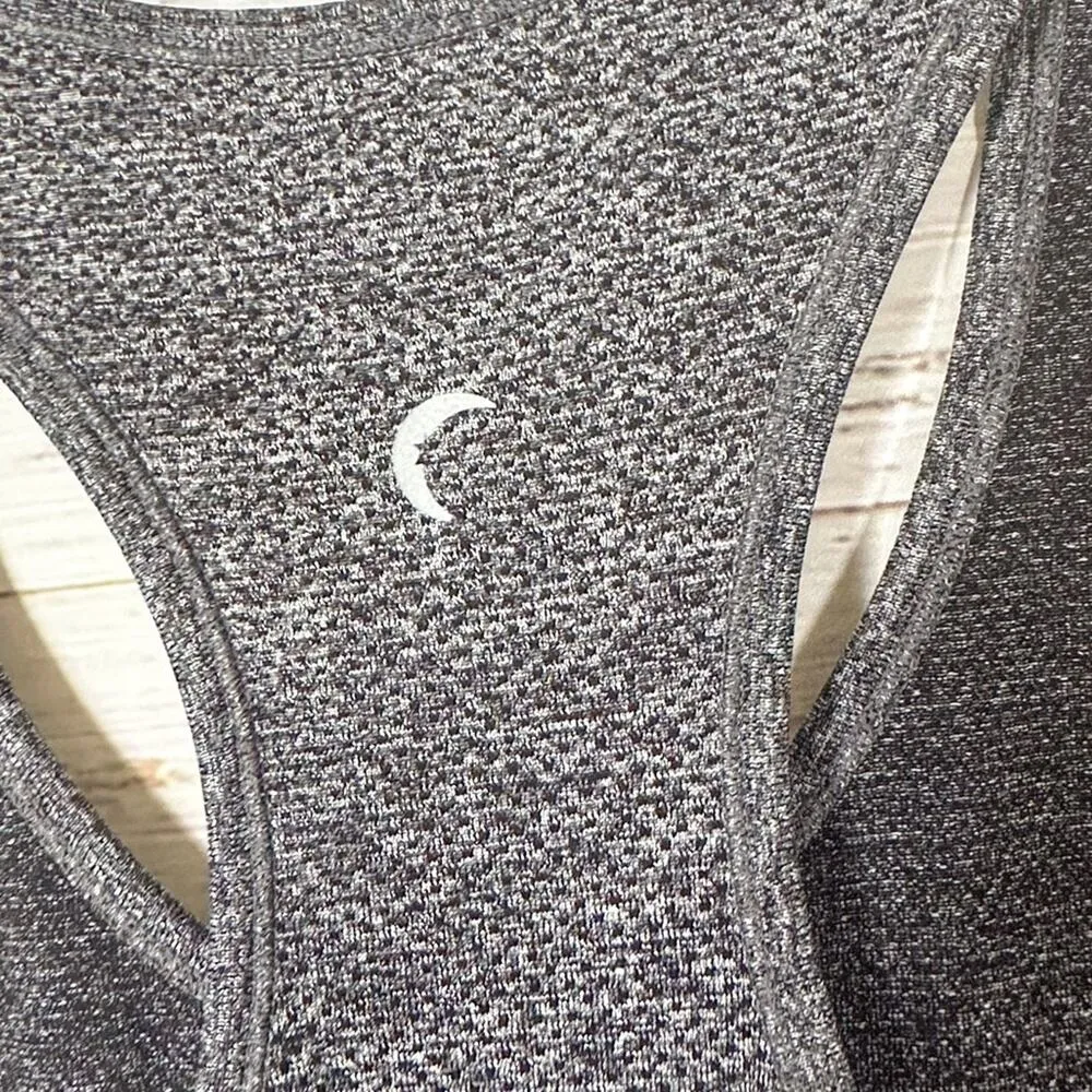 Zyia Active Gray Fog Copper Charged Racerback Tank, EUC, Size Medium - Image 11