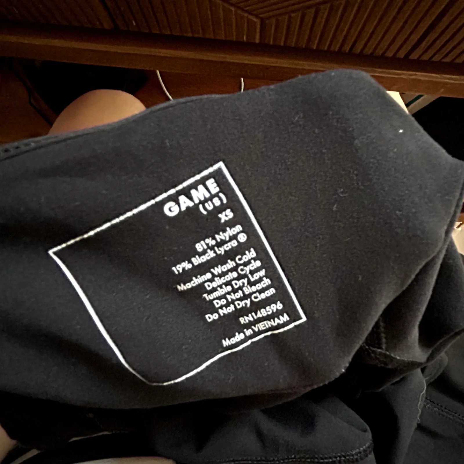 Universal Standard Game Next-to-Naked Bodysuit Jumpsuit Onesie Black Size XS - Image 6