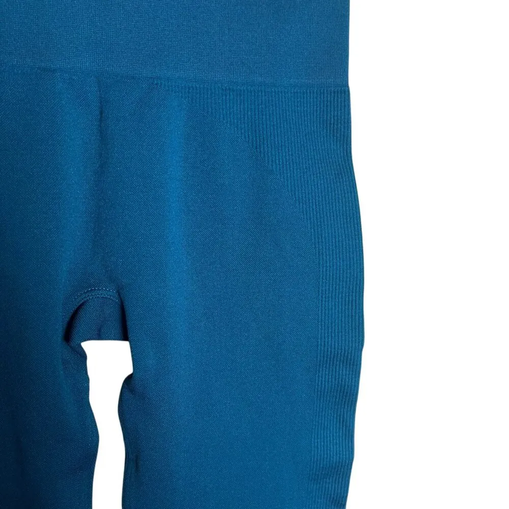 Set Active Women's‎ XS Sculptflex Leggings Blue Nylon Spandex Athletic Sporty - Image 2