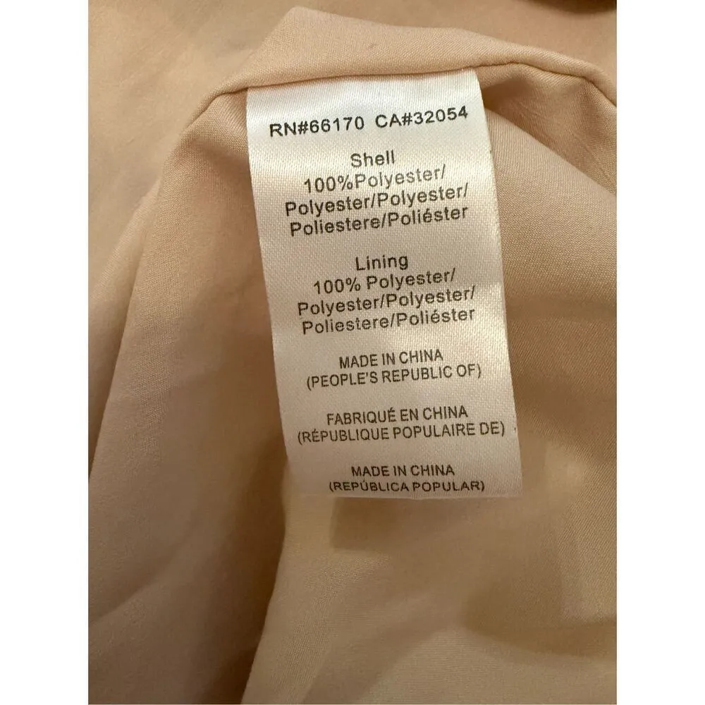 HUTCH Anthropologie Sequined Fall Multicolor Stripe Slip Midi Cocktail Dress Sz - Image 13