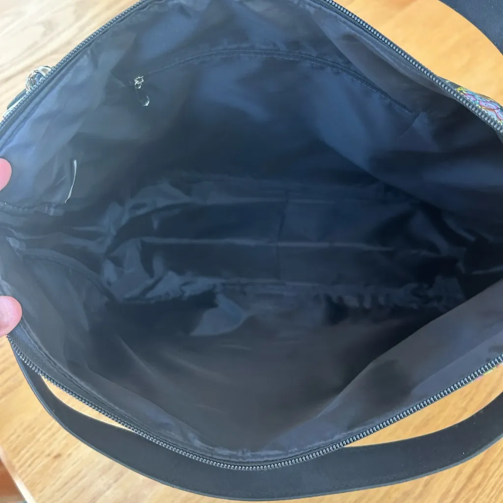 Ed Hardy by Christian Audigier Large Black Tote Geisha Girl True To My Love - Image 10